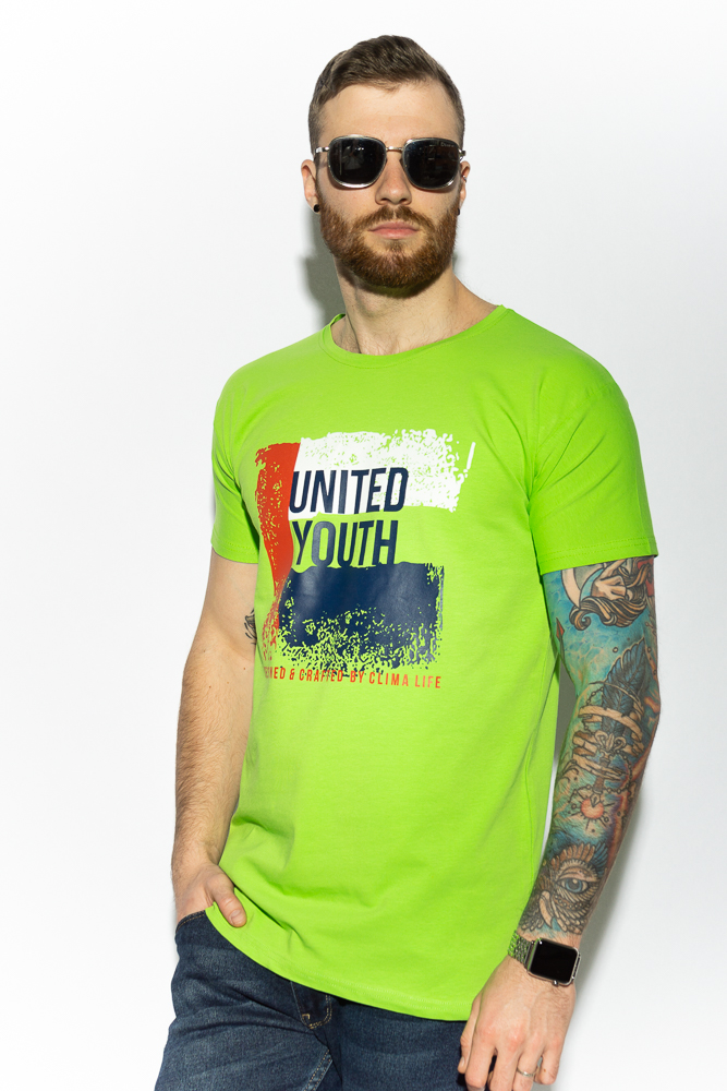 

Футболка united youth Time of Style 85F343 XXL Зеленый