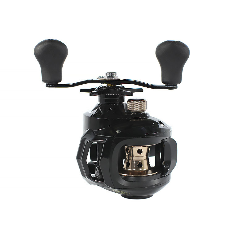

Катушка мультипликаторная Yumoshi GBK 200 Black-Brown Right рыболовная для правой руки