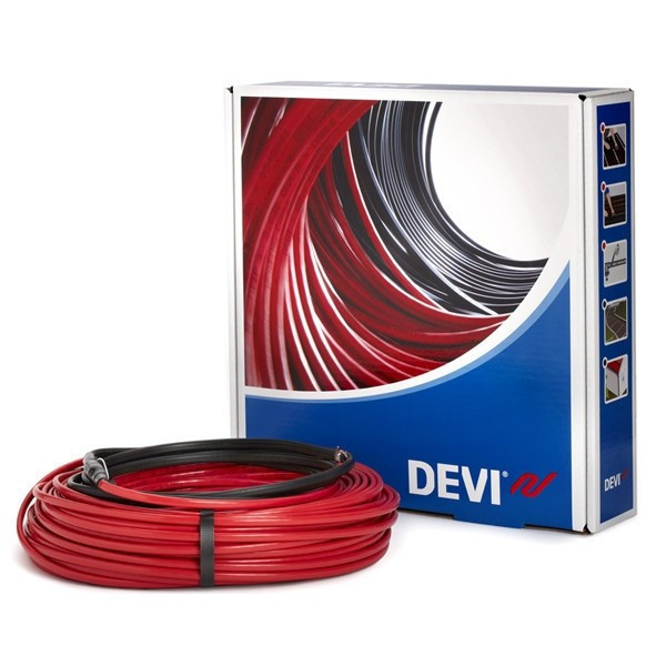 

Двужильный кабель в стяжку пола DEVIflex18T площадь 3.6