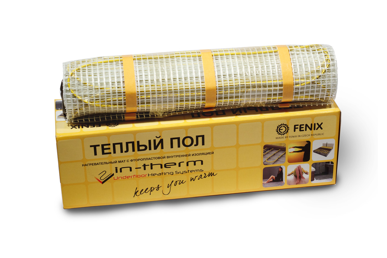 

Электрический нагревательный мат In-Therm 200 Вт/м² под плитку площадь 1.7