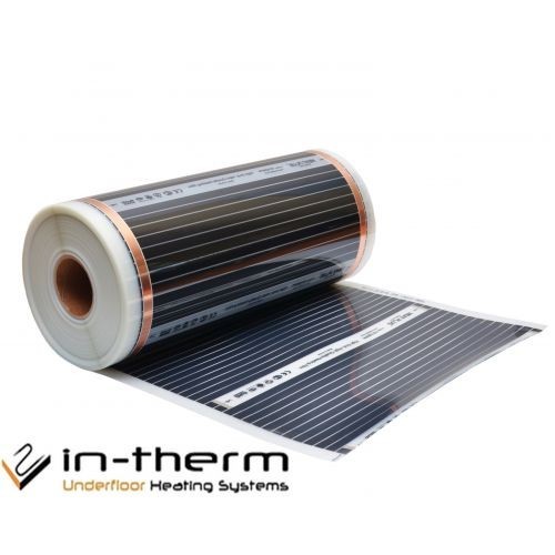 

Пленочный теплый пол под ламинат In-Therm Т308 150 Вт/м 80 см