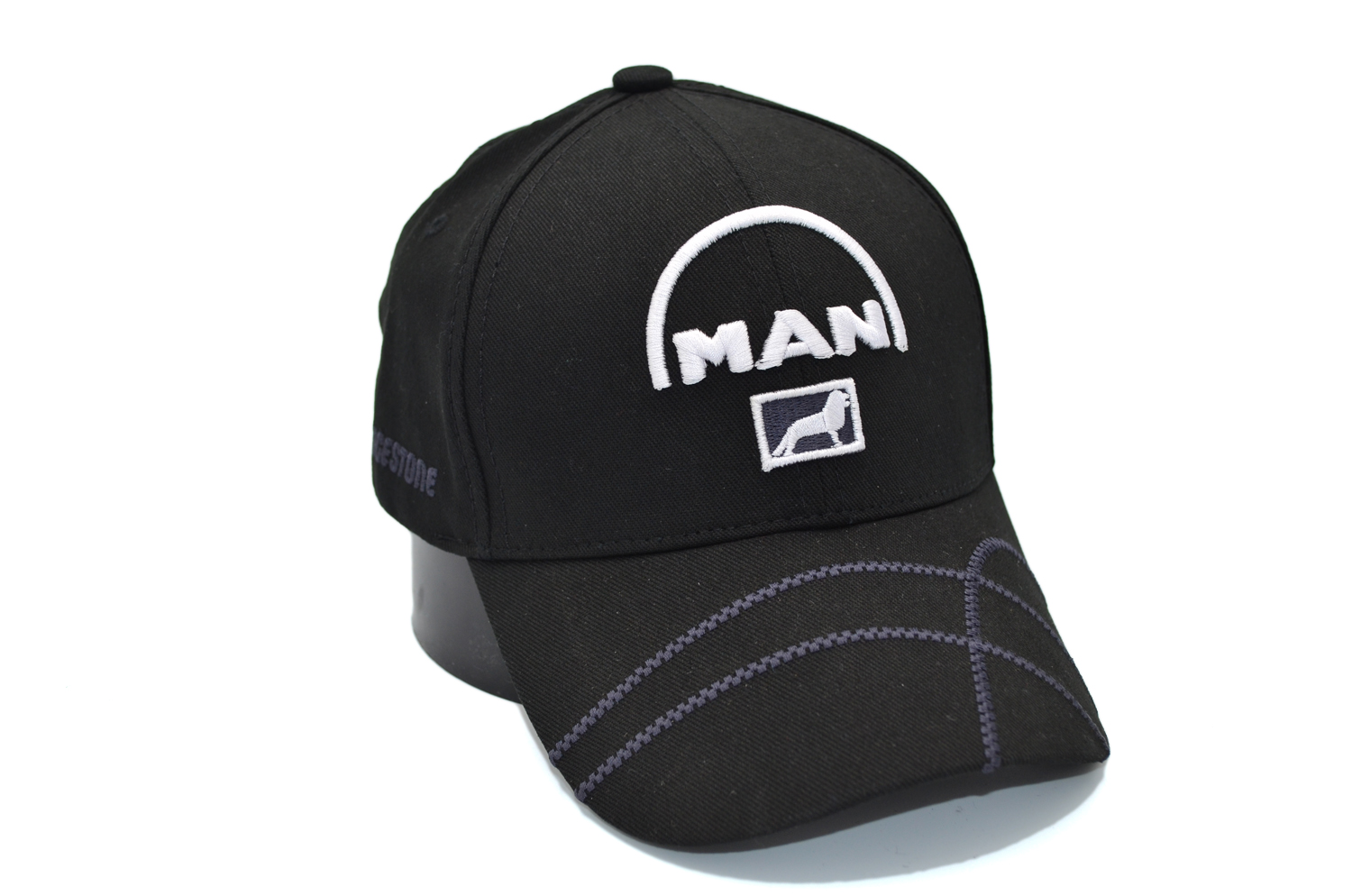 

Кепка Fang c автомобильным логотипом MAN 56-58 см чёрная (F 0919-488)