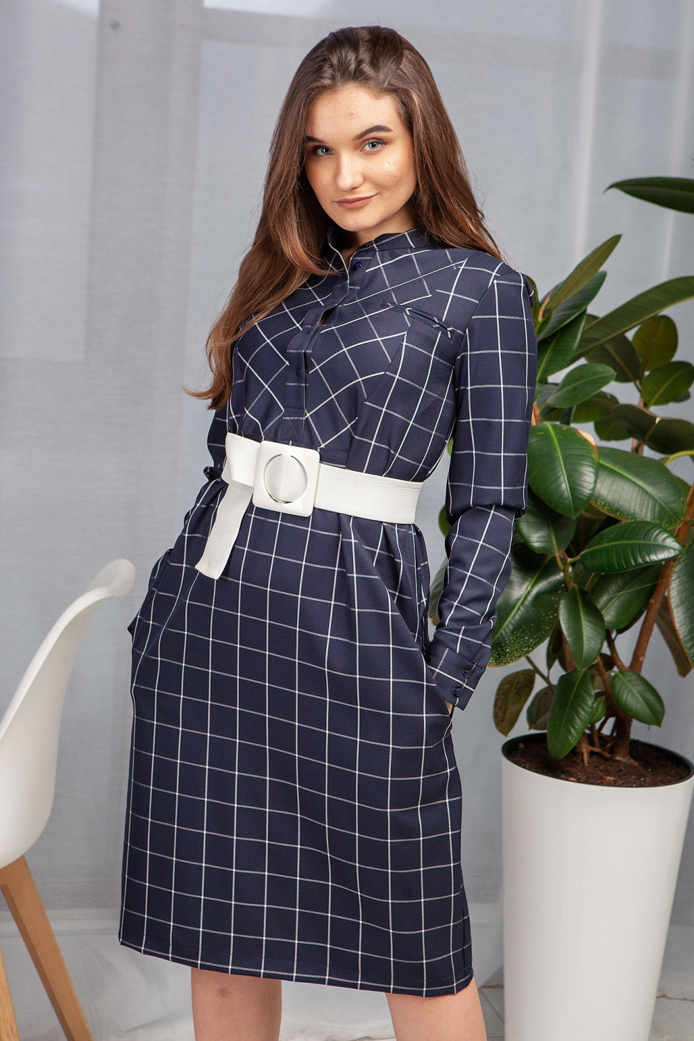 

Платье LadyLike 147165561 38 синее