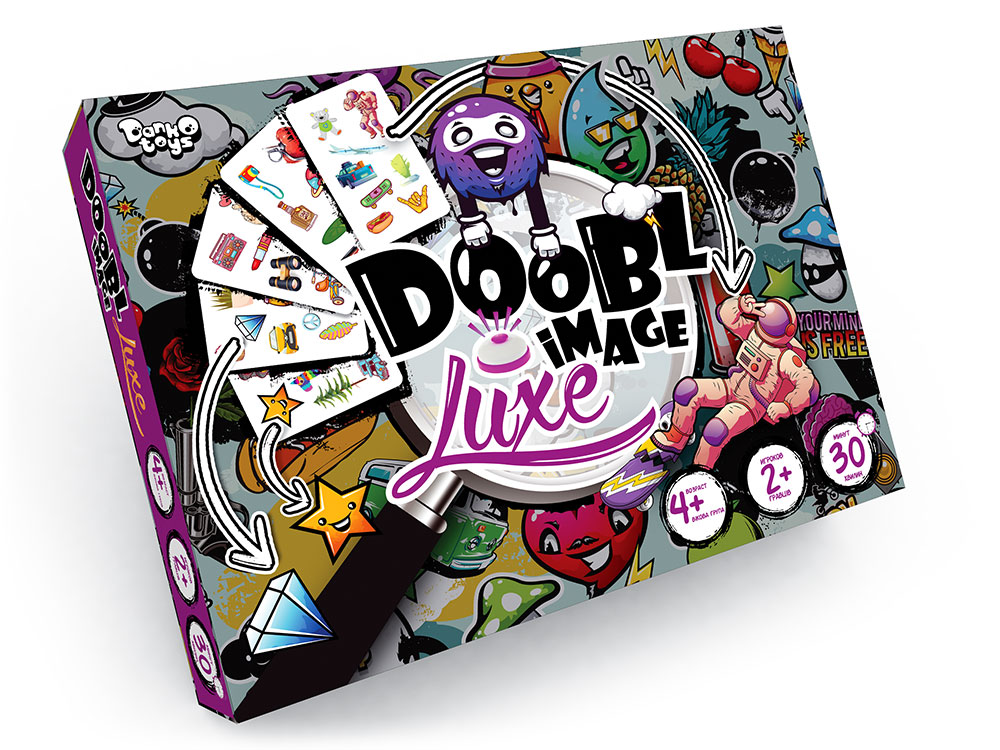 

Игра настольная, "Doobl Image Luxe", развлекательная (DBI-03-01)