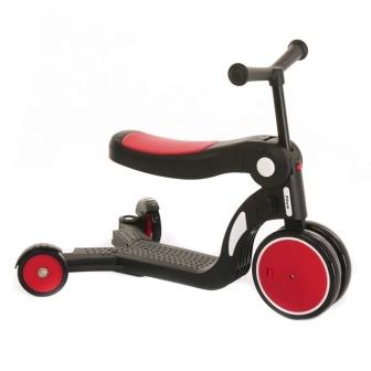 

Самокат Red пластик.складной с сиденьем PU колеса 7,5"/2,5", в коробке 70*36*17см (1шт) (GS-0057Red)