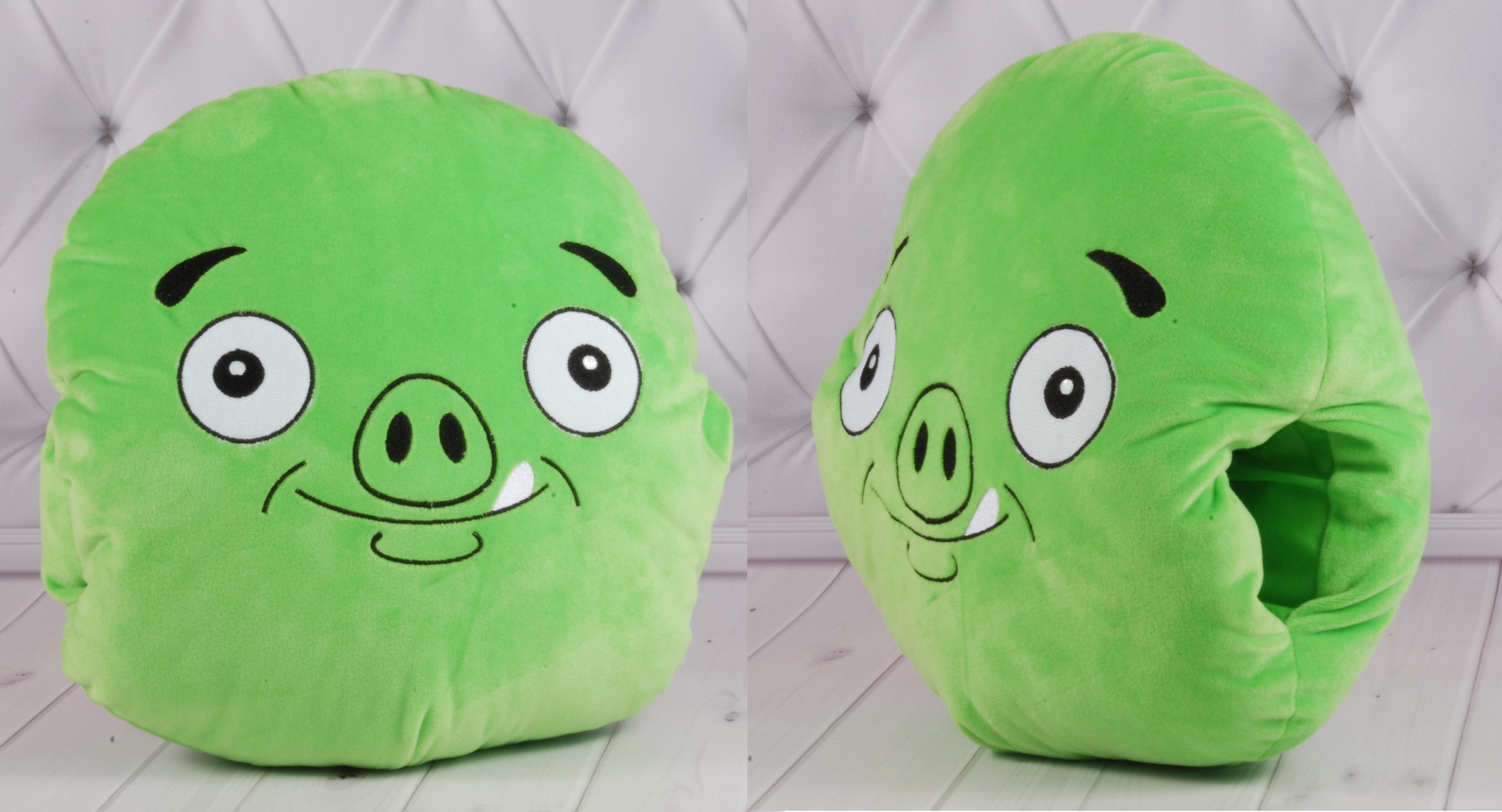 

Игрушка-подушка-муфта, зеленая, 30*30см (00278-43)