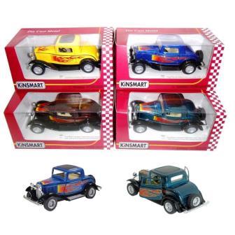 

Машина метал. "Kinsmart" "Ford 3-window coupe" в коробке 16*8,5*7,5см (96шт/4) (KT5332WF)