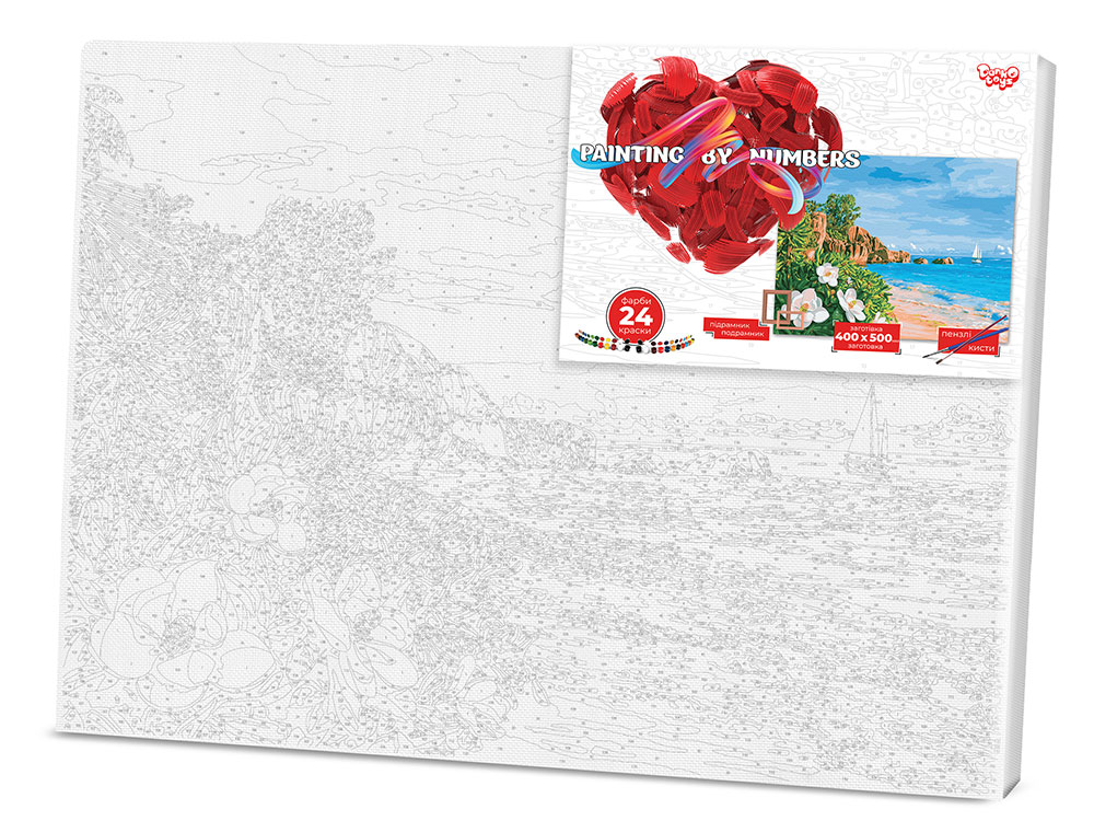 

Картина по номерам №9 "Морской пейзаж" 40*50см, серия 2, в термопакете (KpNe-40x50-02-09)