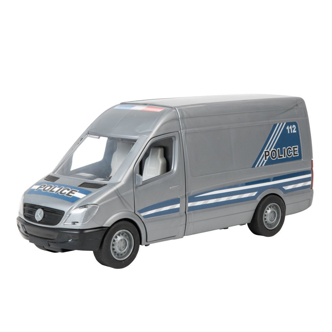 

Автомобиль Mercedes-Benz Sprinter, полицейская, в коробке 13*28*11см, TM Wader (39665)