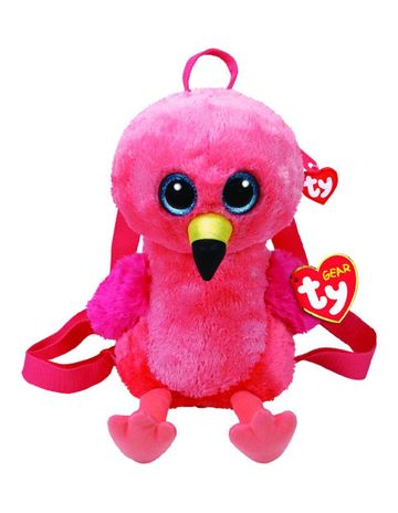 

Мягкая игрушка сумочка TY Gear Фламинго "Gilda", 25*18см (95109)