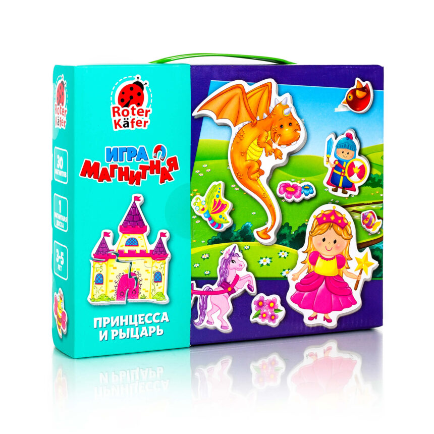 

Игра настольная "Магнитная игра. Принцесса и рыцарь" (рус), в коробке 23*18*4.5см, Украина, ТМ Влади Тойс (RK2060-01)