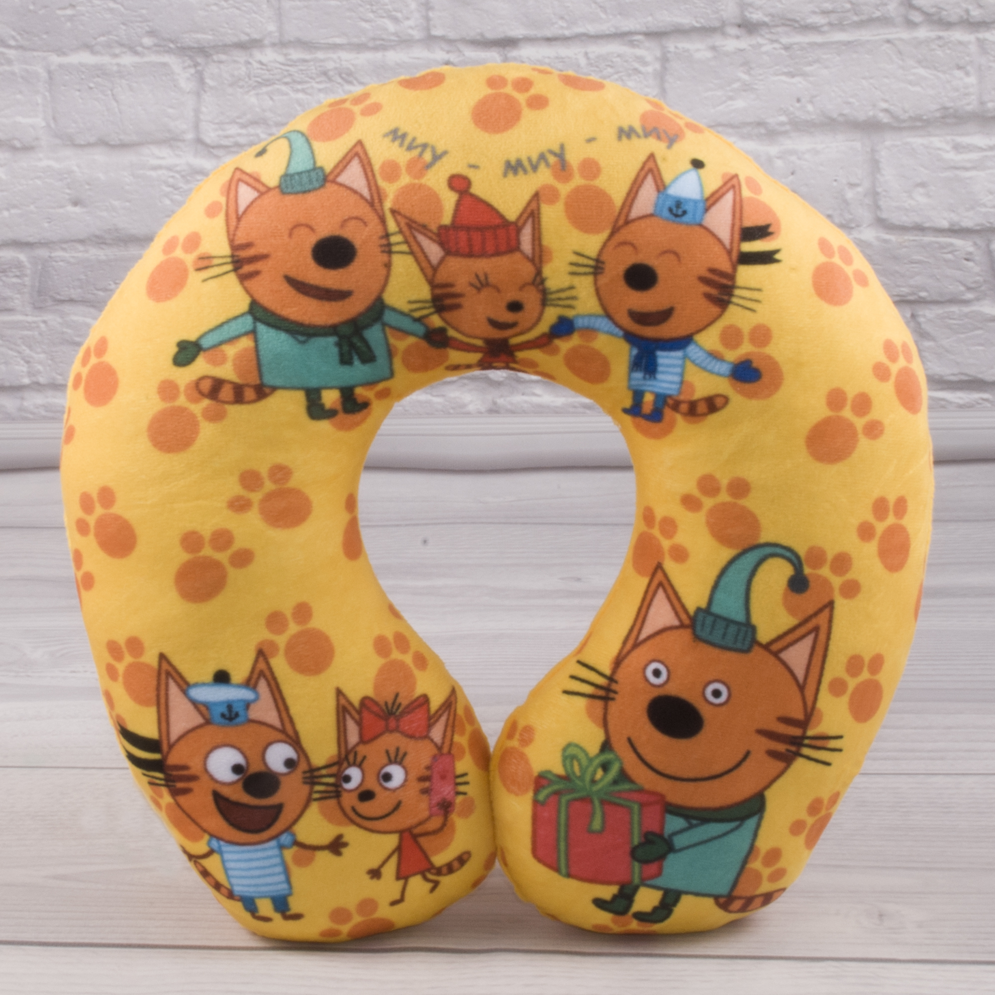 

Подушка "Рогалик Шалунишка", 31см (00292-66)