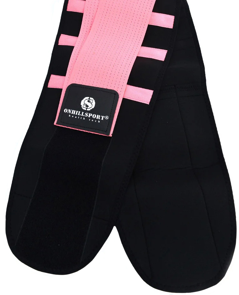 

Пояс-корсет для поддержки спины Onhillsport 3XL 110-120 см Розовый (PS-46)