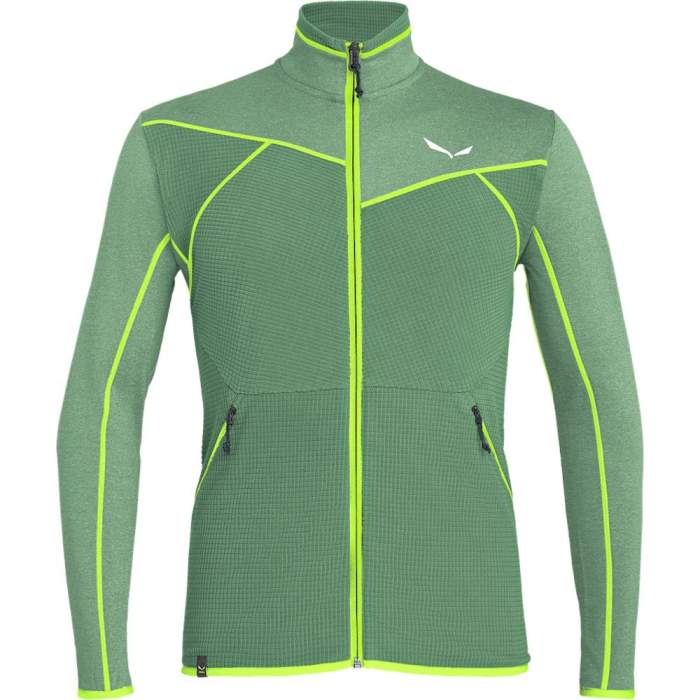 

Фліс Salewa Puez Hybrid Polarlite Mns Full Zip 5949 46/ зелений, Фліс Salewa Puez Hybrid Polarlite Mns Full Zip 5949 46/S зелений