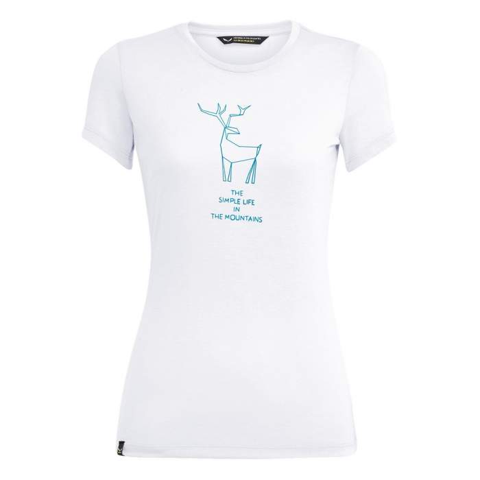 

Футболка Salewa Deer Dri Release Womens T Shirt 0010 48/42 білий