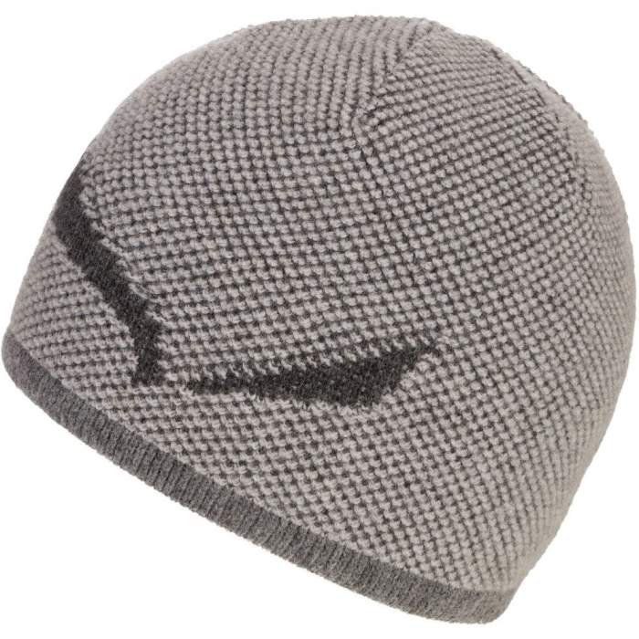 

Шапка Salewa Ortles Wool Beanie 0401 UNI58 сірий