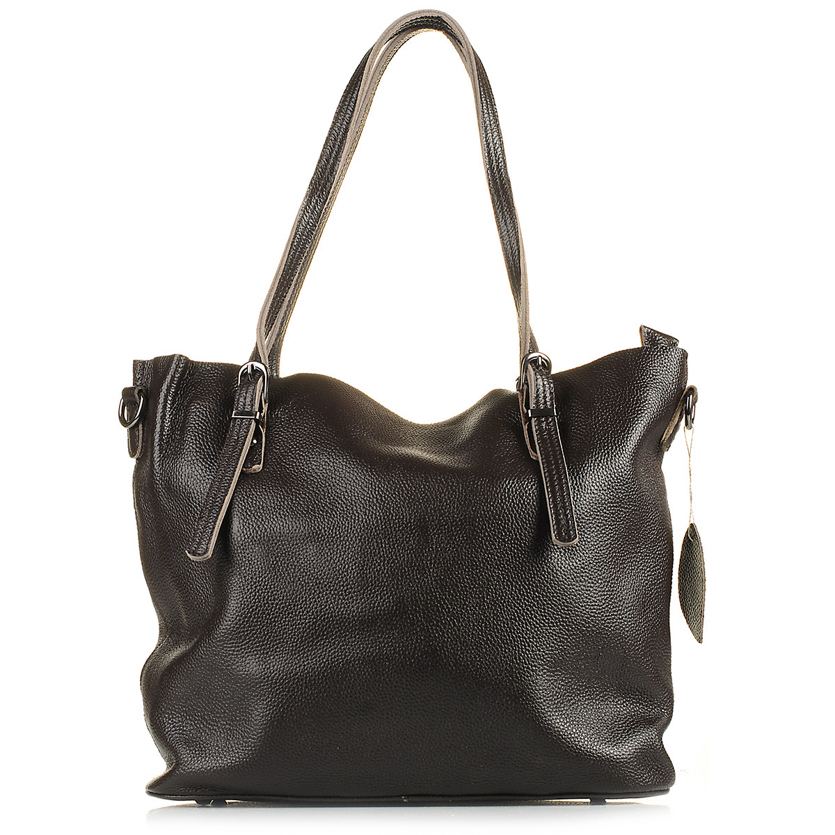 

Сумка кожаная Casa Familia S10-8603-01 black