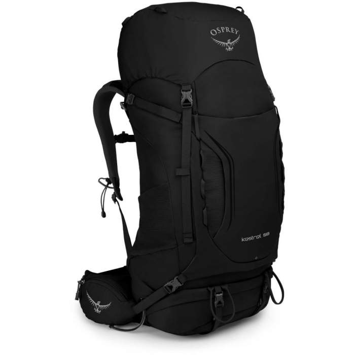 

Рюкзак Osprey Kestrel 58 Black M/L чорний