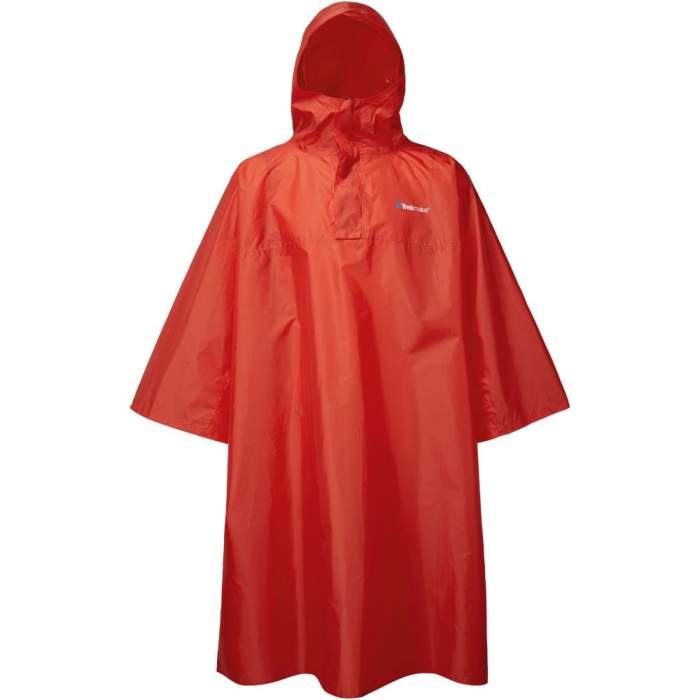 

Плащ пончо Trekmates Deluxe Poncho red O/S червоний