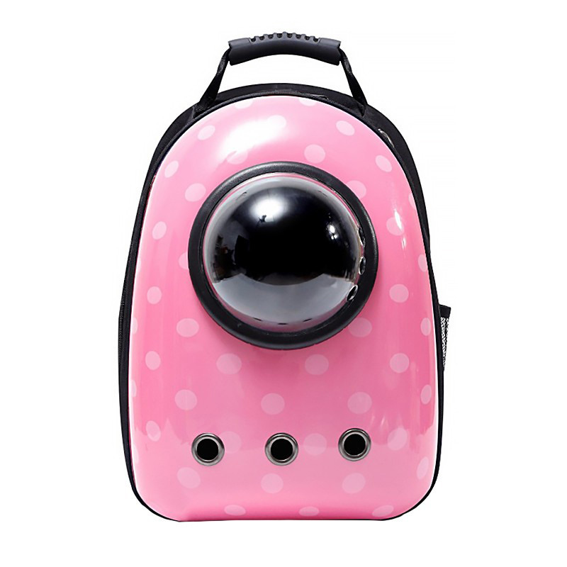 

Рюкзак для переноски животных с иллюминатором CosmoPet для кошек и собак Pink