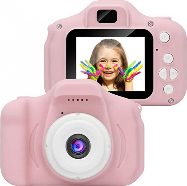 

Детский цифровой фотоаппарат GM14/X200 Pink (91062)