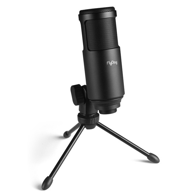 

Студийный микрофон FlyDay F0 (USB) со штативом Black