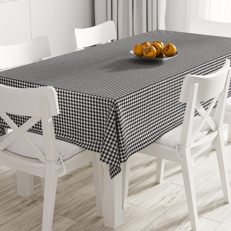 

Скатерть Time Textile Клетка Черная 0,4 см Черный TT106647 140x250