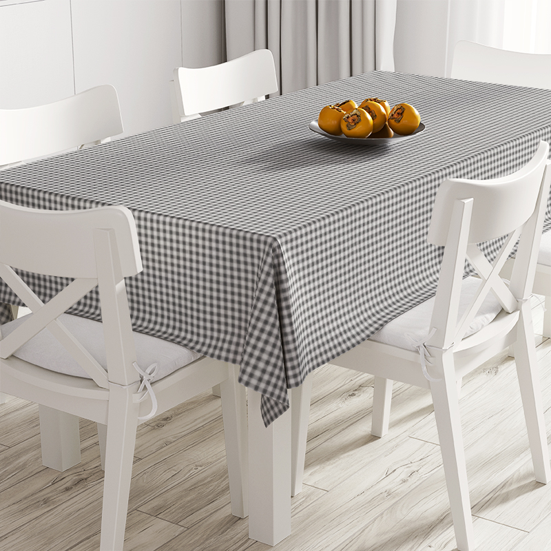 

Скатерть Time Textile Клетка Серая 0,4 см Серый TT106646 140x220