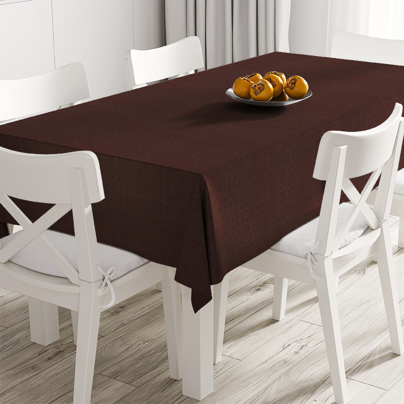 

Скатерть Time Textile Кубики Шоколад Коричневый TT151649 150x220