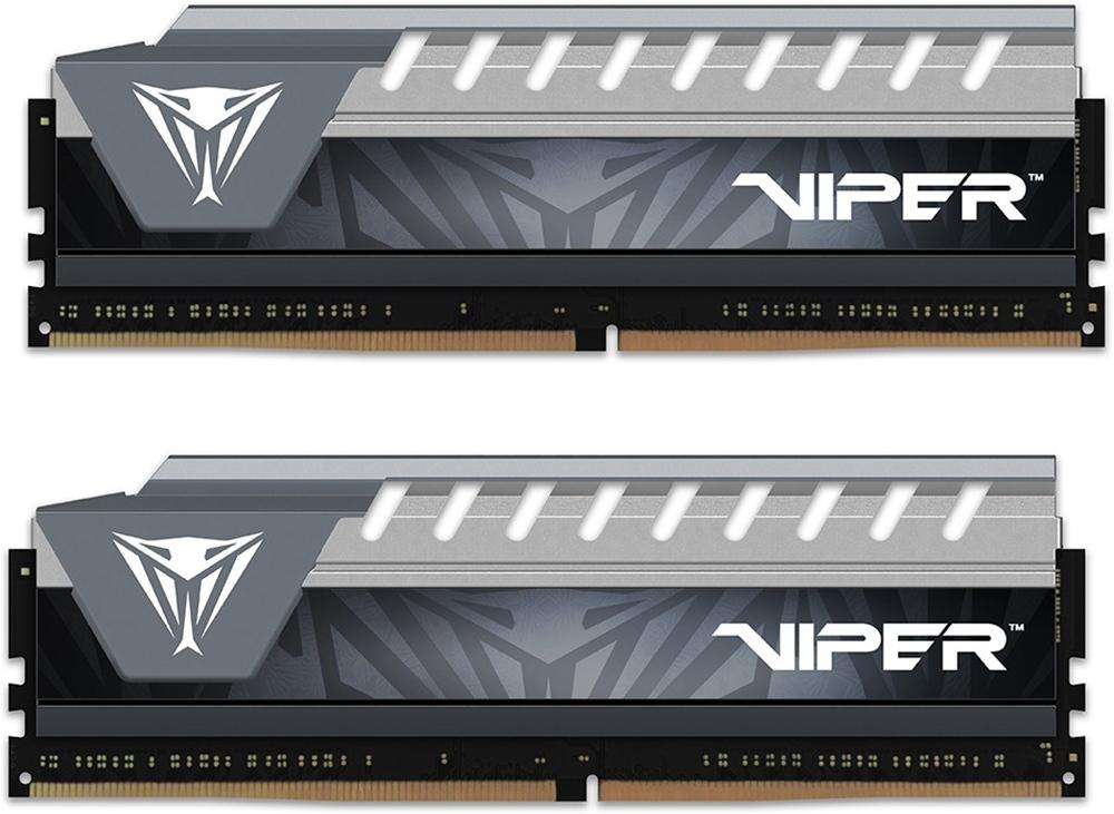 

Модуль памяти Patriot DDR4 32Gb (2x16) Viper Elite 2666 MHz (PVE432G266C6KGY)