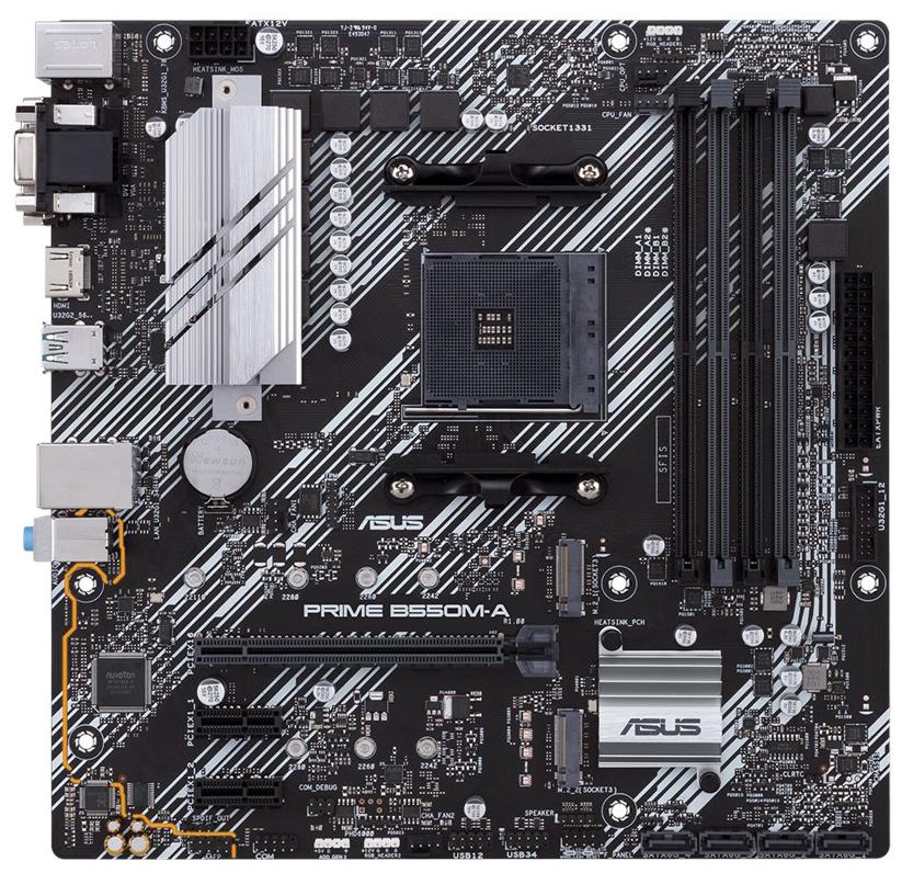 

Материнская плата ASUS Prime B550M-A (sAM4, AMD B550, PCI-Ex16)