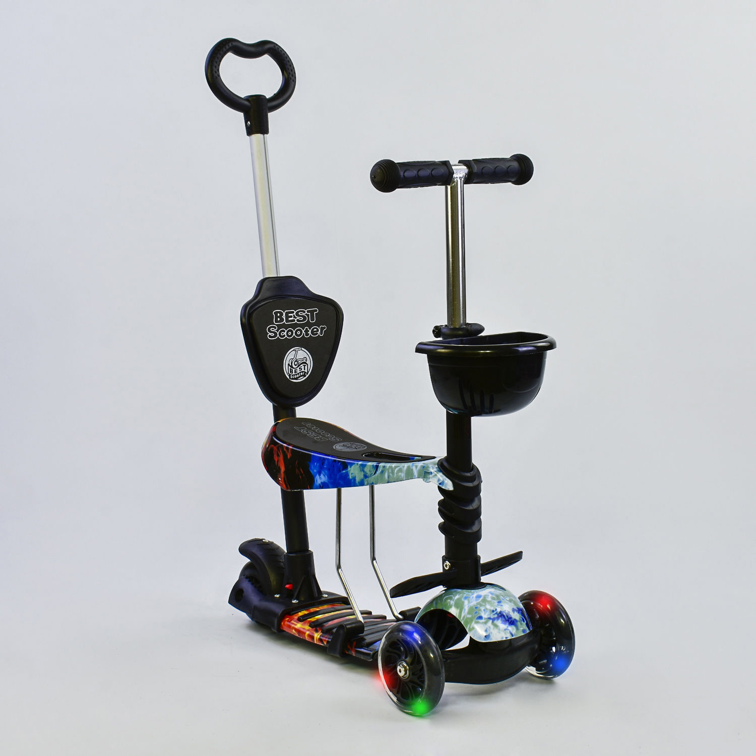 

Самокат 5 в 1 Best Scooter ABSTRACTION (SC8877)