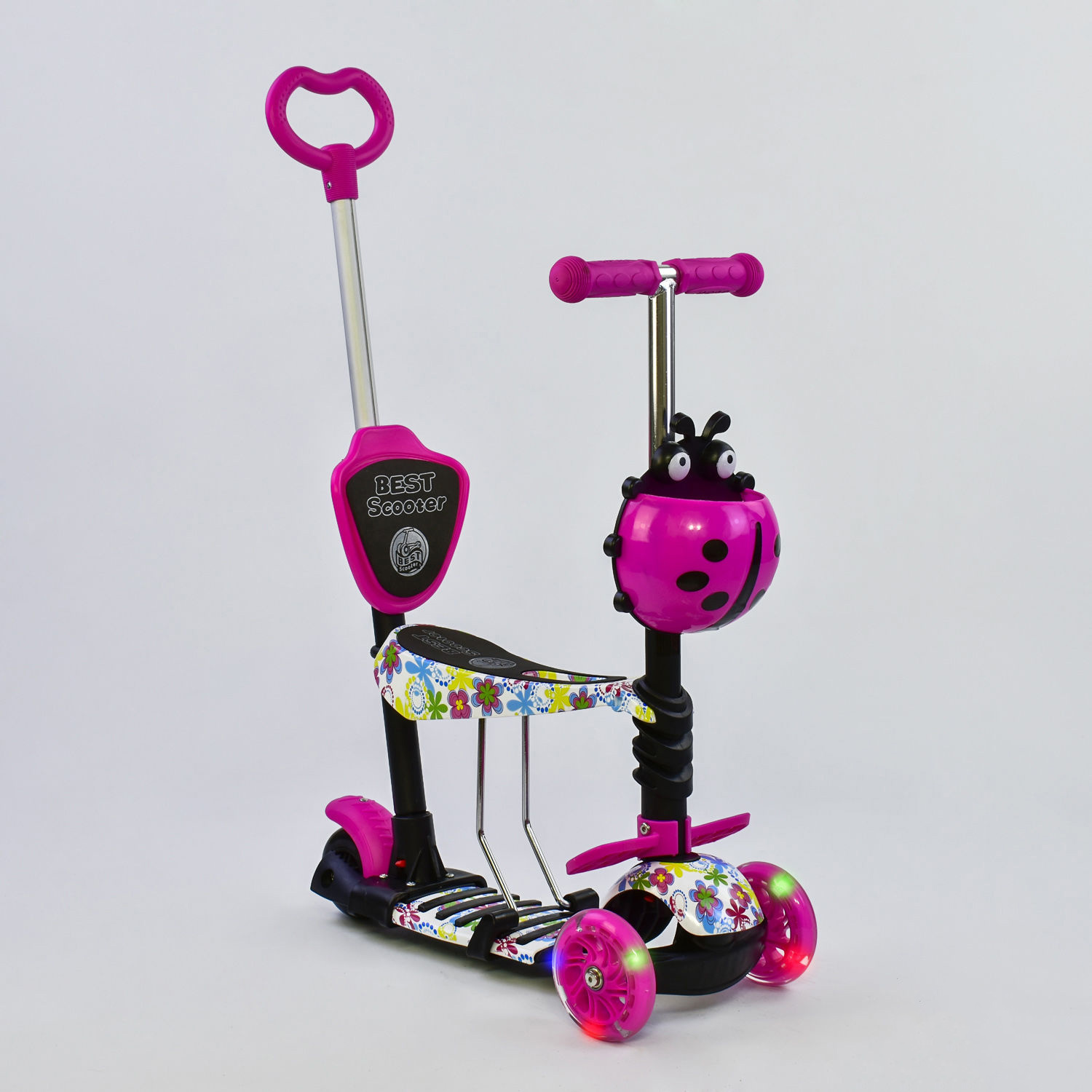 

Самокат 5 в 1 Best Scooter ABSTRACTION (SC8876)