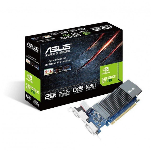

Видеокарта ASUS GeForce GT710 2048Mb Silent + BRK