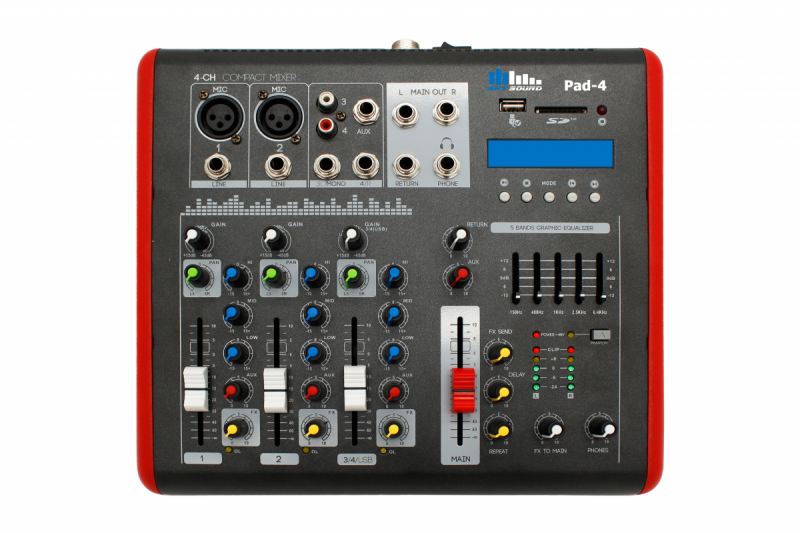 

Микшерный пульт SKY SOUND PAD-4 (2663062)