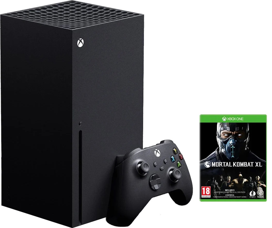 

Стационарная игровая приставка Microsoft Xbox Series X 1TB Black + Mortal Kombat XL [53810]