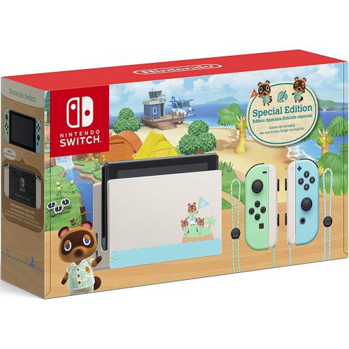 

Портативная игровая приставка Nintendo Switch V2 Animal Crossing: New Horizons Limited Edition + игра [54177]