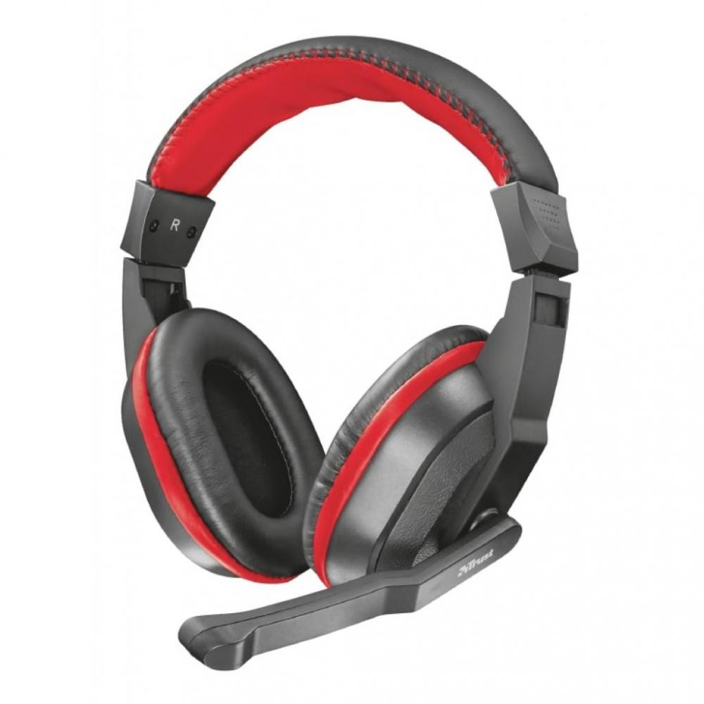 

Компьютерная гарнитура Trust Ziva Gaming Headset Black-Red (21953)