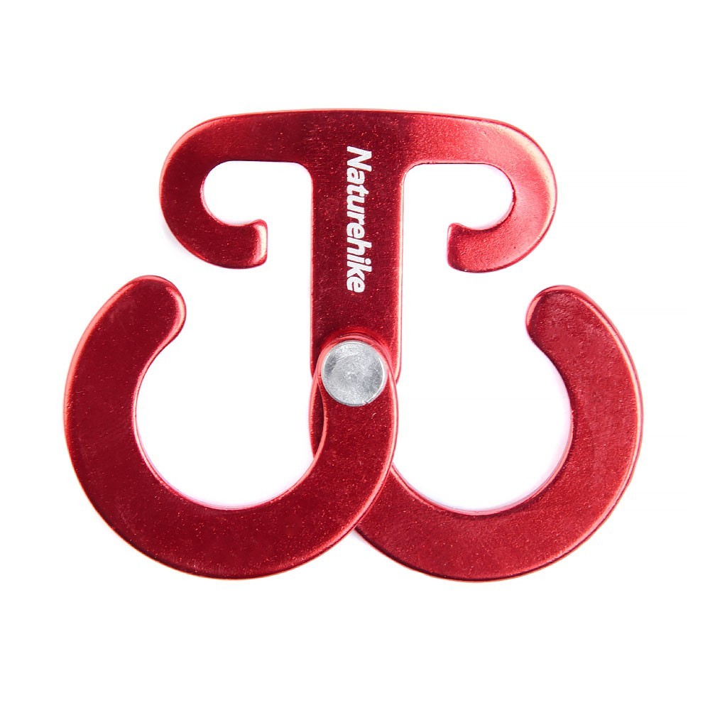 

Подвес Naturehike T-shape 4 pack NH15A006-K 4.3×6 cм Red (6927595701683)