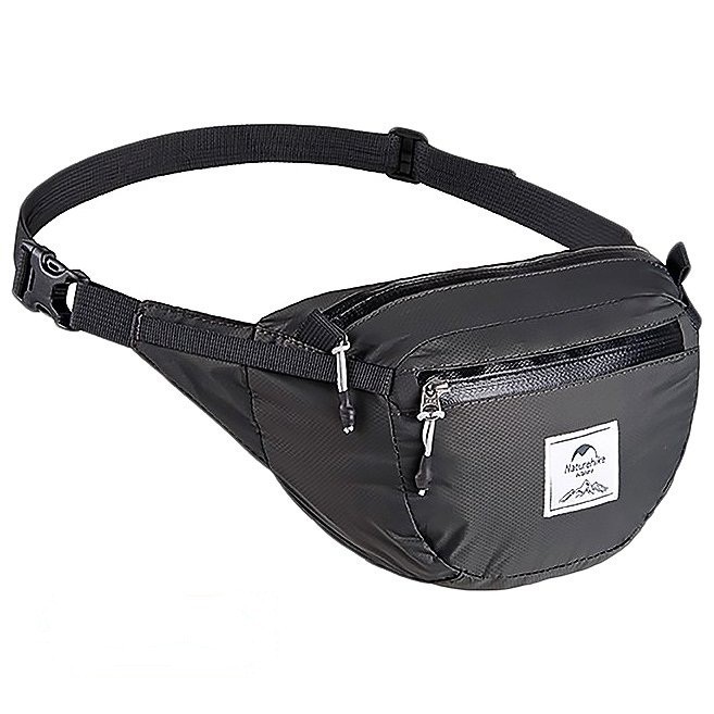 

Сумка на пояс Naturehike Ultralight Waist Bag 6 л NH18B300-B 24x14x7 см Black