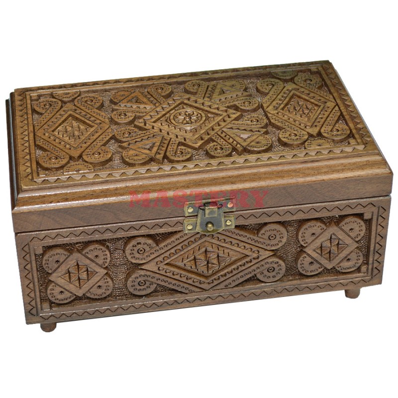 

Шкатулка резная С03 30606