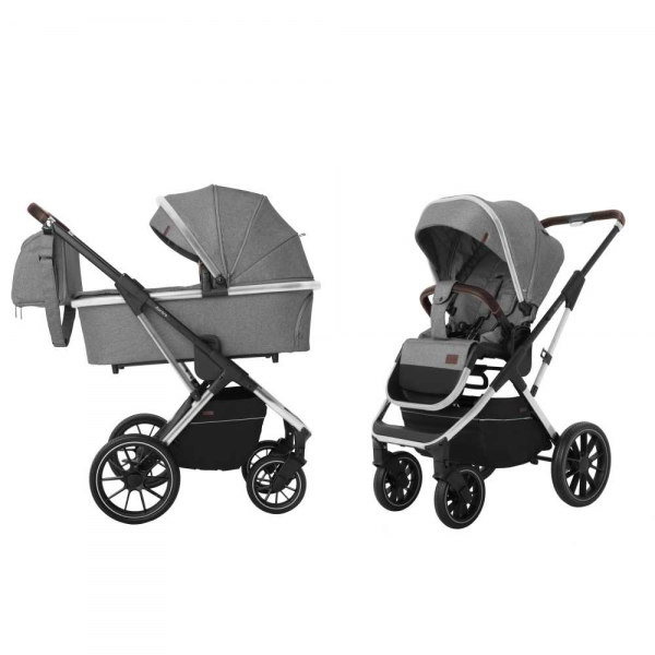 

Коляска/люлька CARRELLO Aurora CRL-6505 Silver Grey (F00238102)