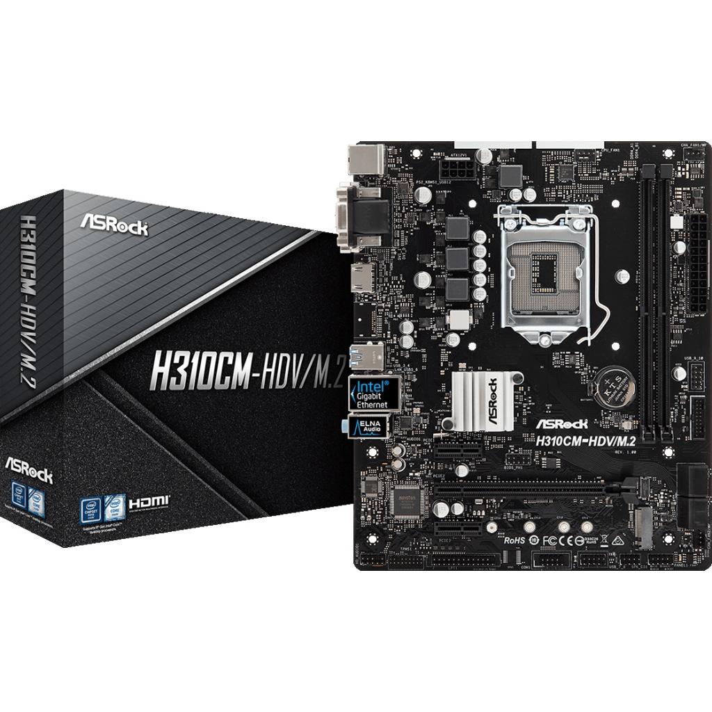 

Материнська плата ASRock H310CM-HDV/M.2