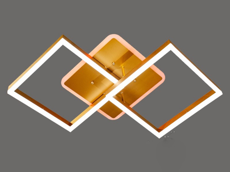 

Люстра Потолочная светодиодная люстра с диммером 90W 8300/2G LED (LI10289)