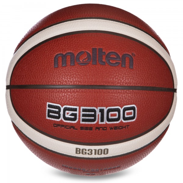 

Мяч баскетбольный PU №7 Molten B7G3100 Оранжевый (MR12758)
