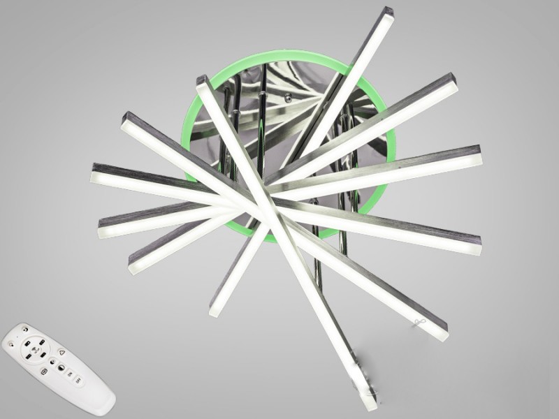 

Люстра Потолочная светодиодная люстра с диммером 90W 7011NEW HR LED (LI10331)