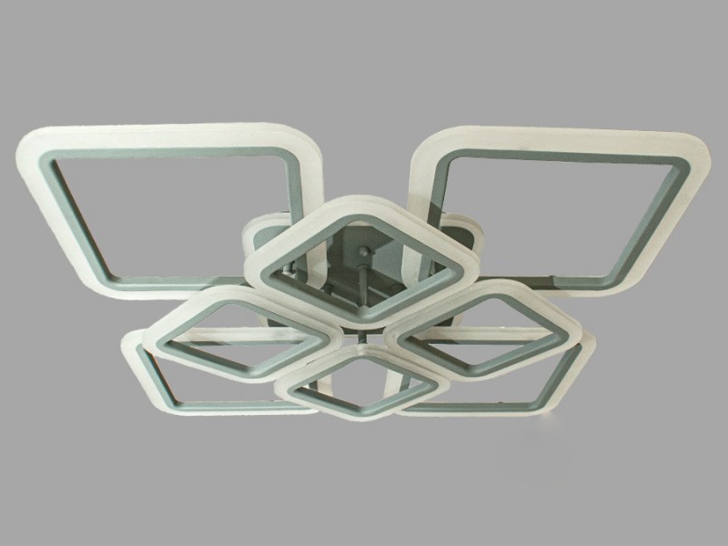 

Люстра Потолочная LED-люстра с диммером и цветной подсветкой, 135W A3011/4+4A GR (LI10255)