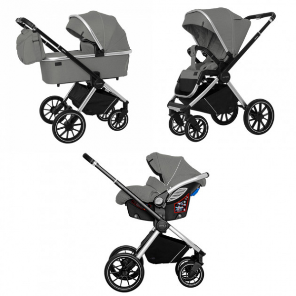 

Коляска/люлька CARRELLO CRL-6504 Mirror Grey (F00234916)