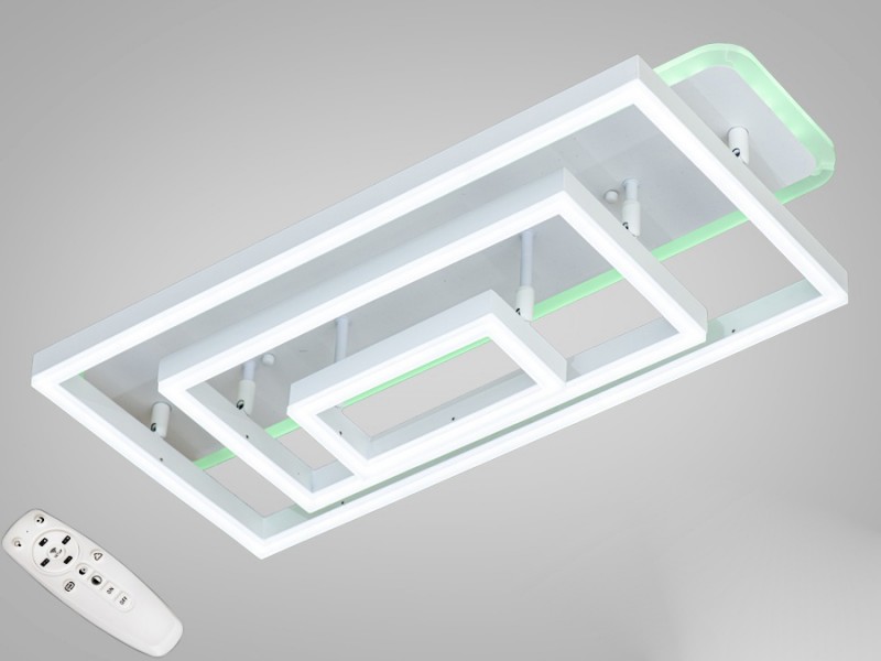 

Люстра Потолочная светодиодная люстра с диммером 125W 7007WH LED (LI10319)