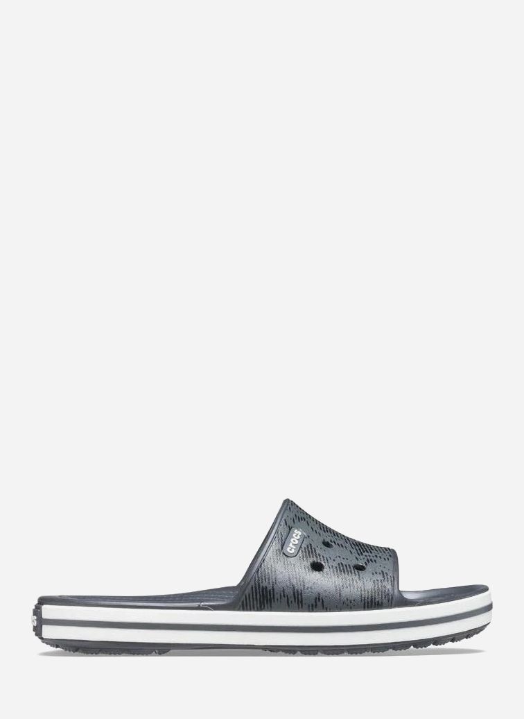 

Шлепанцы Crocs Jibbitz Crocband Iii Cardio Wave Slide Gpt/Blk 206476-02W 38-39 (M6-W8) 23.8 см Графит